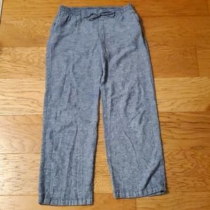 Old Navy Heathered Gray Wide Leg Pants